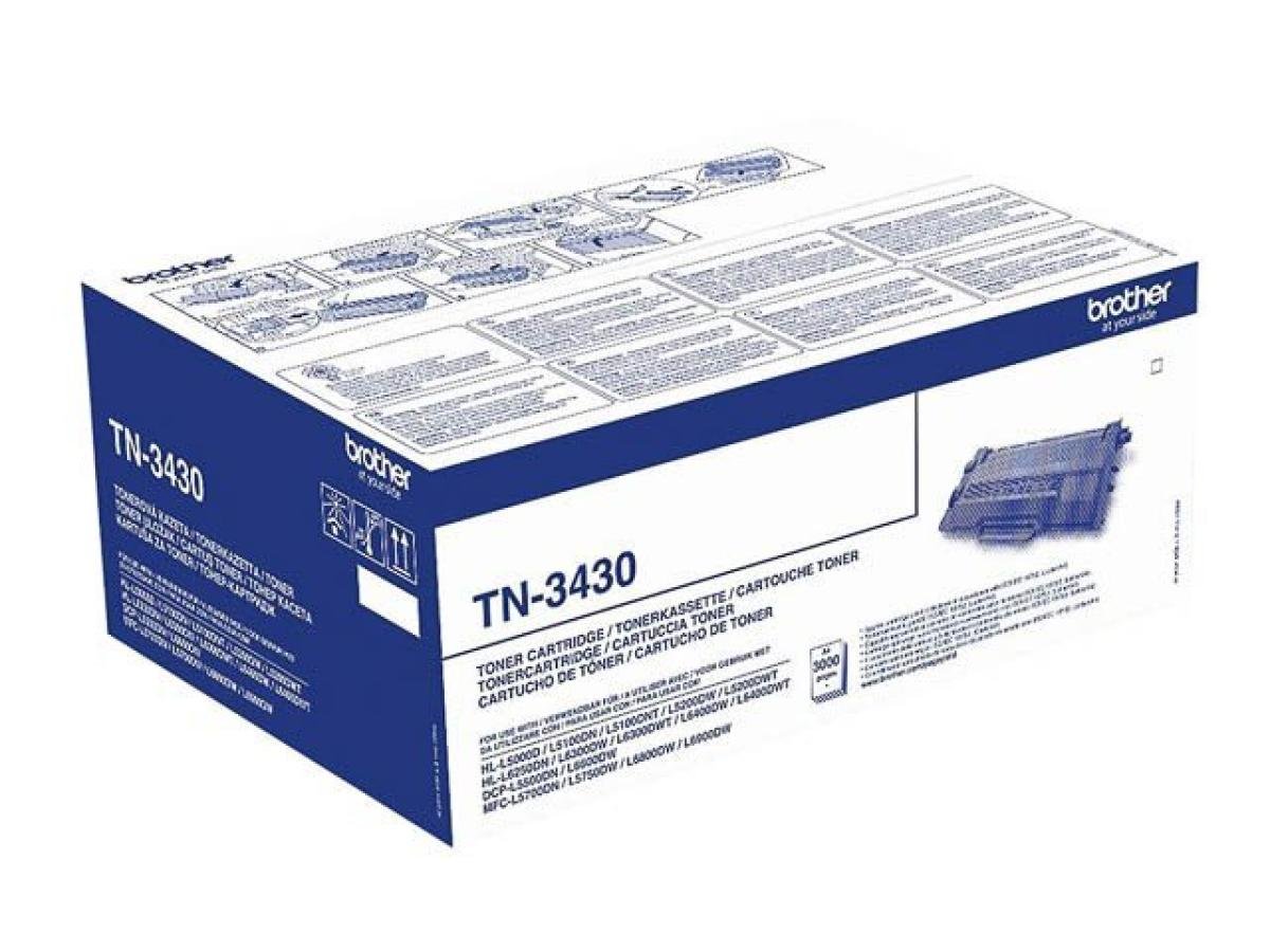 Brother TN-3430 – Tóner Negro Original