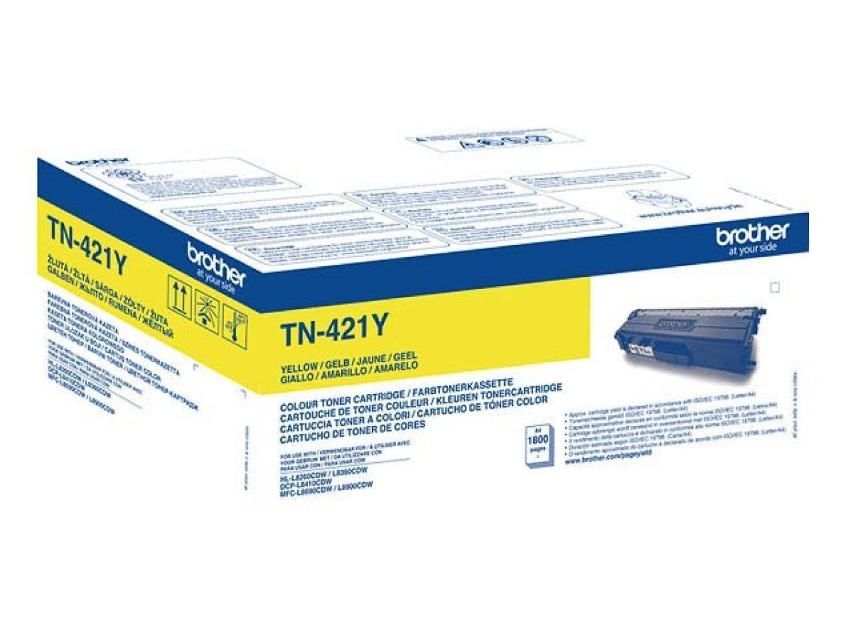 Brother TN-421 (TN-421Y) – Tóner Amarillo Original
