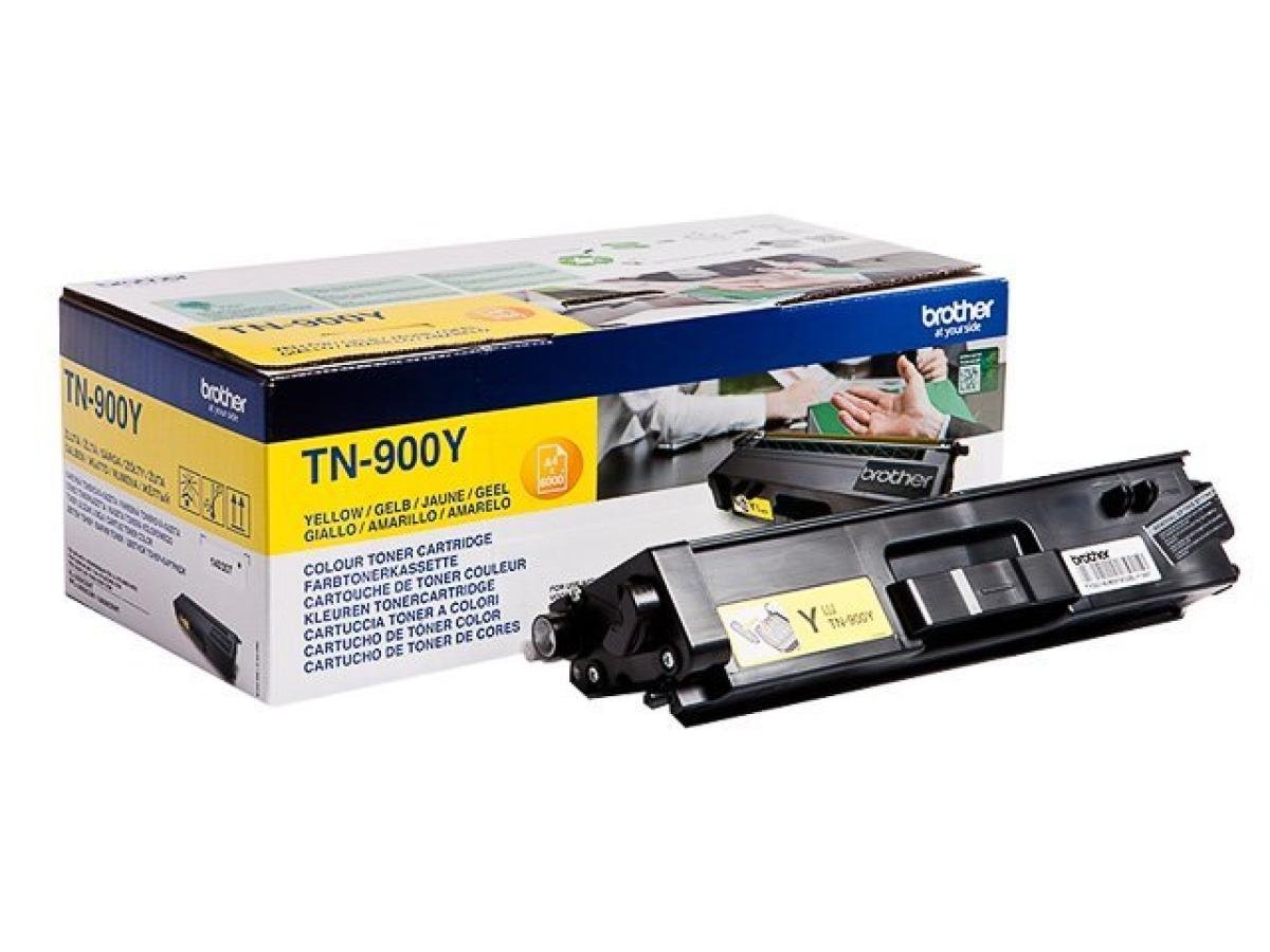 Brother TN-900 (TN-900Y) – Tóner Amarillo Original