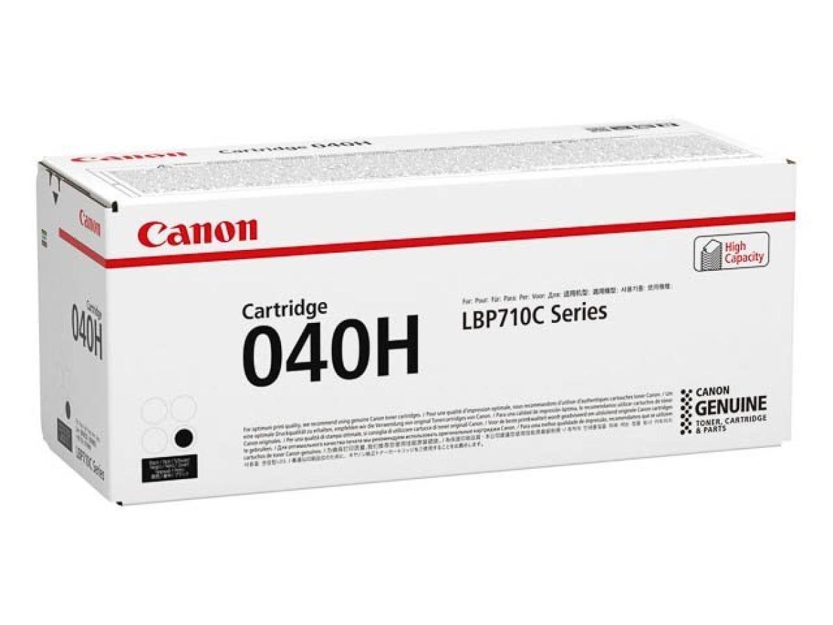Canon 040 (040H BK) – Tóner Negro Original