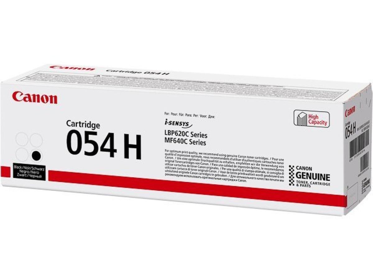 Canon 054 (054H BK) – Tóner Negro Original