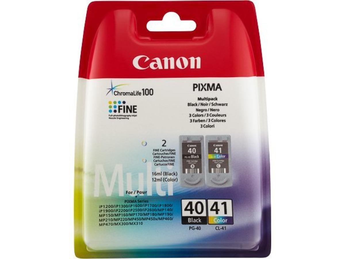 Canon PG-40 (PG-40 / CL-41) – Pack de cartuchos de tinta original
