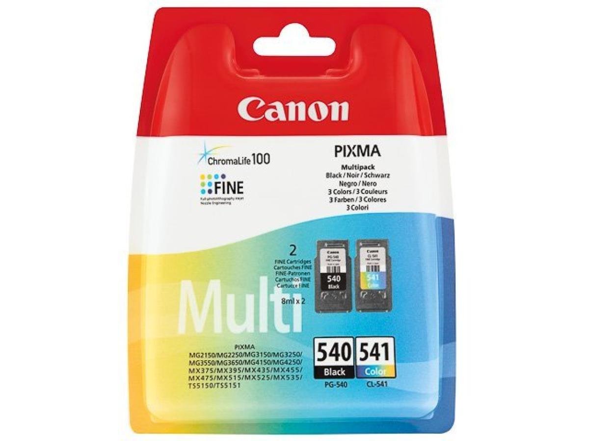Canon PG-540 (PG-540 / CL-541) – Pack de cartuchos de tinta original