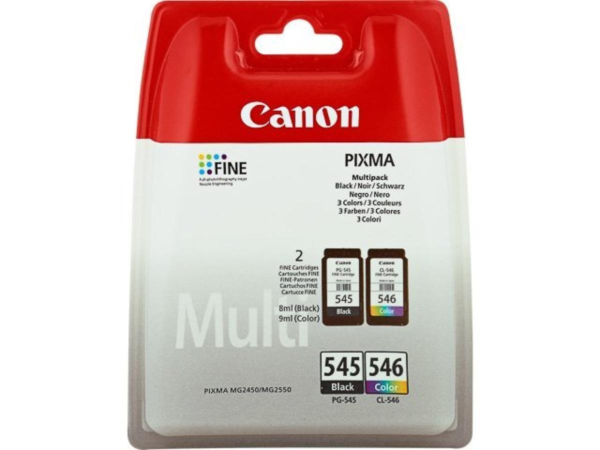Canon PG-545 (PG-545 / CL-546) – Pack de cartuchos de tinta original