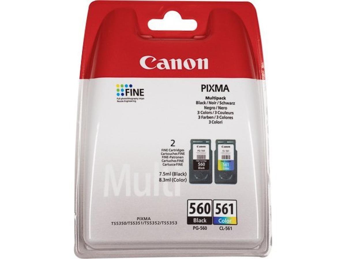 Canon PG-560 XL (PG-560 / CL-561) – Pack de cartuchos de tinta original