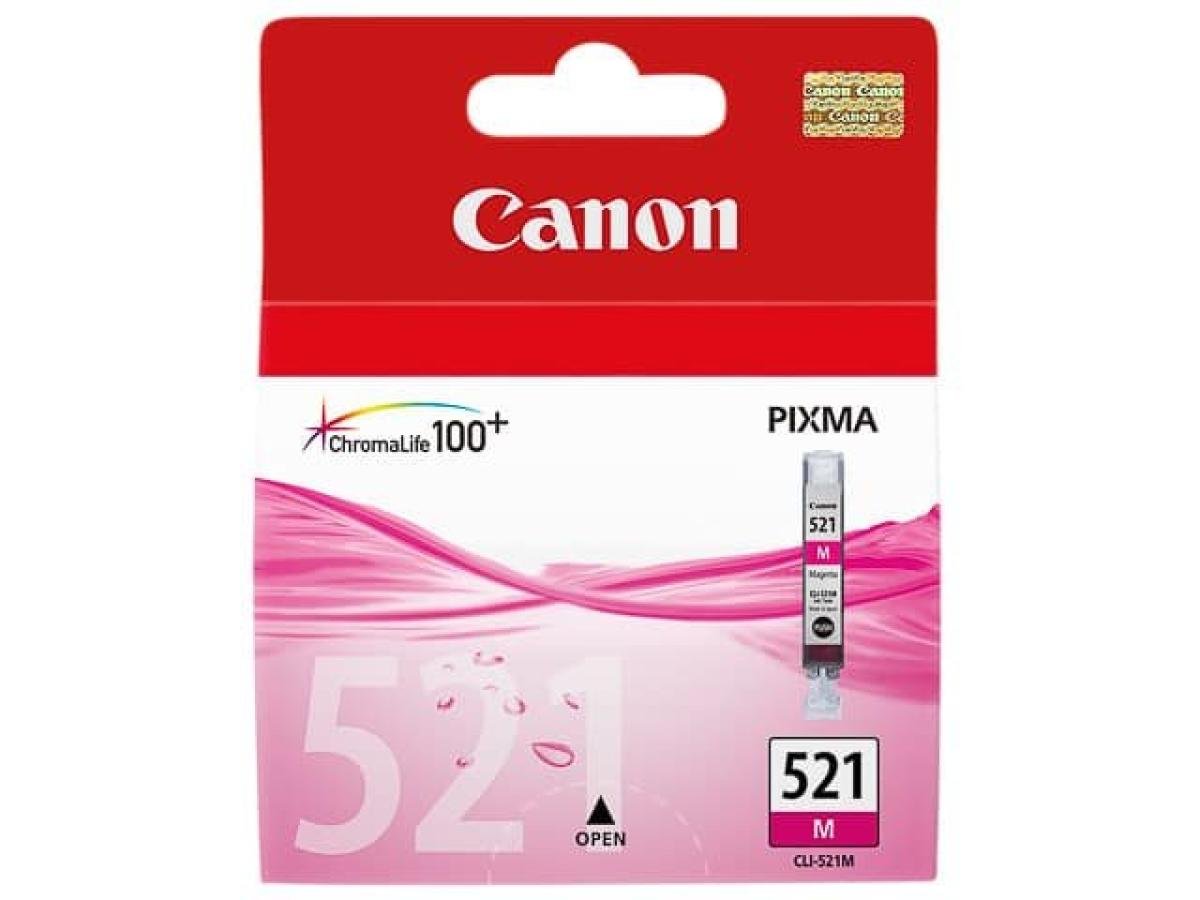Canon CLI-521 (CLI-521M) – Cartucho de tinta Magenta Original
