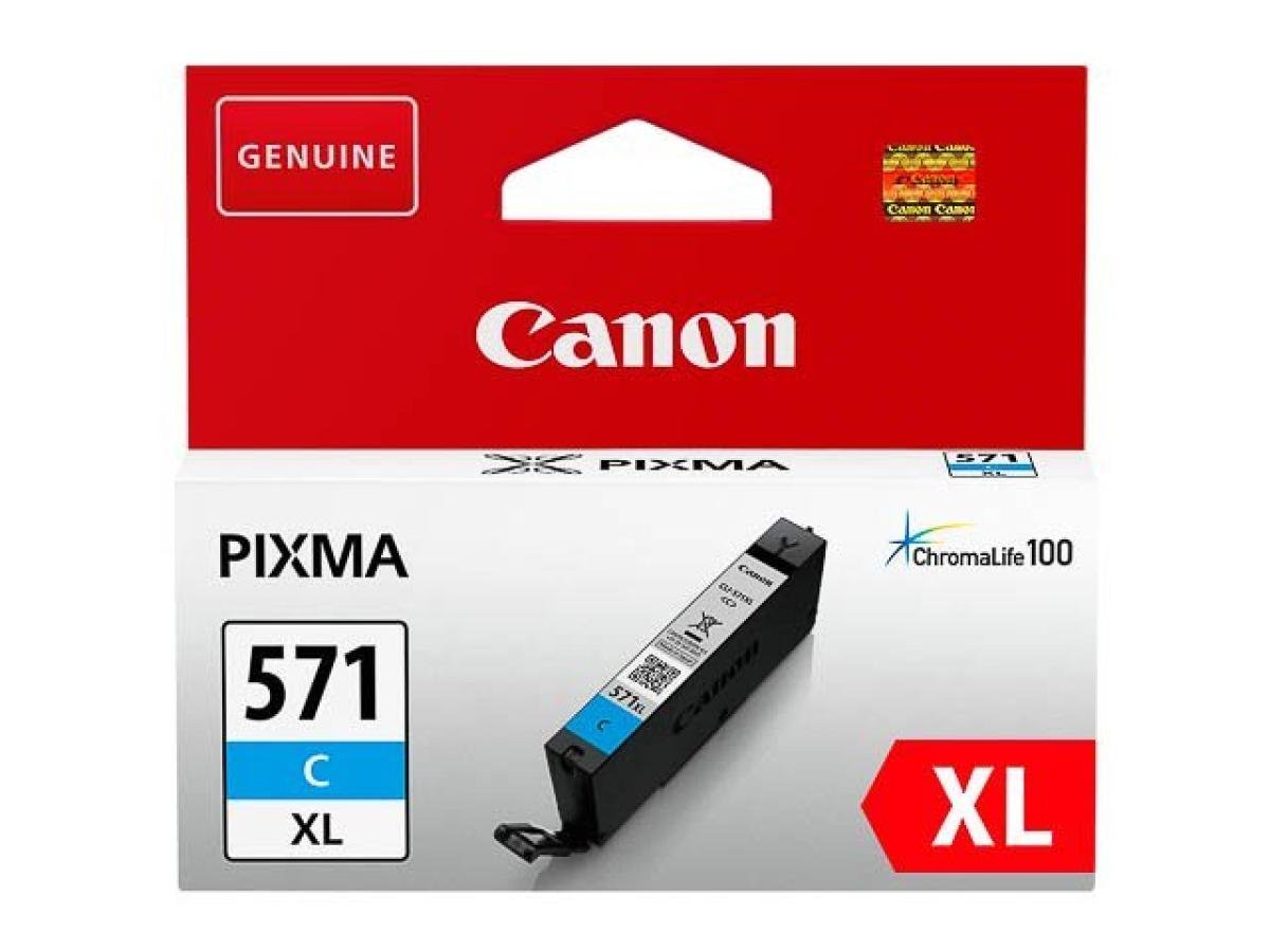 Canon CLI-571 (CLI-571C XL) – Cartucho de tinta Cian Original