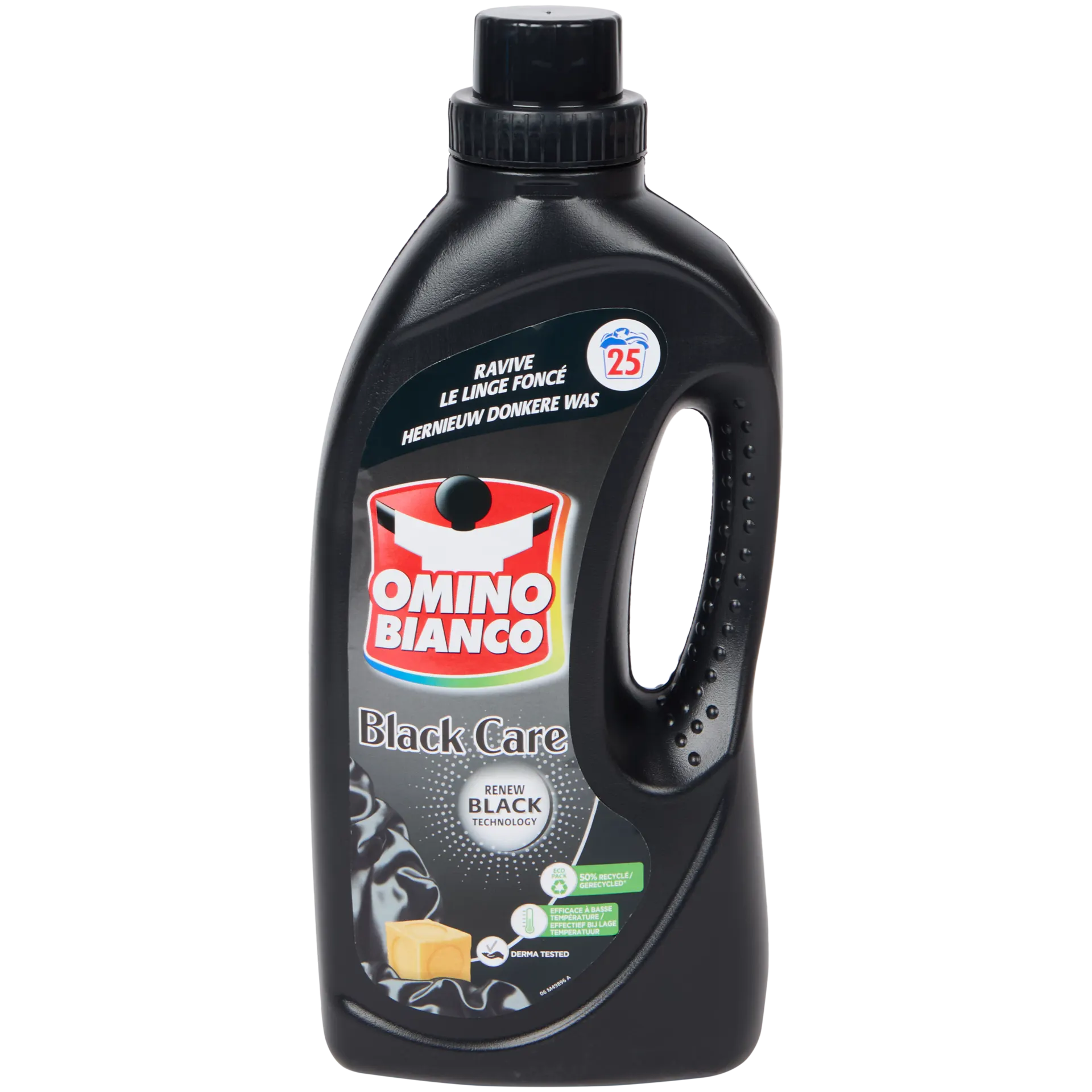 Detergente Omino Bianco Black Care – 25 lavados