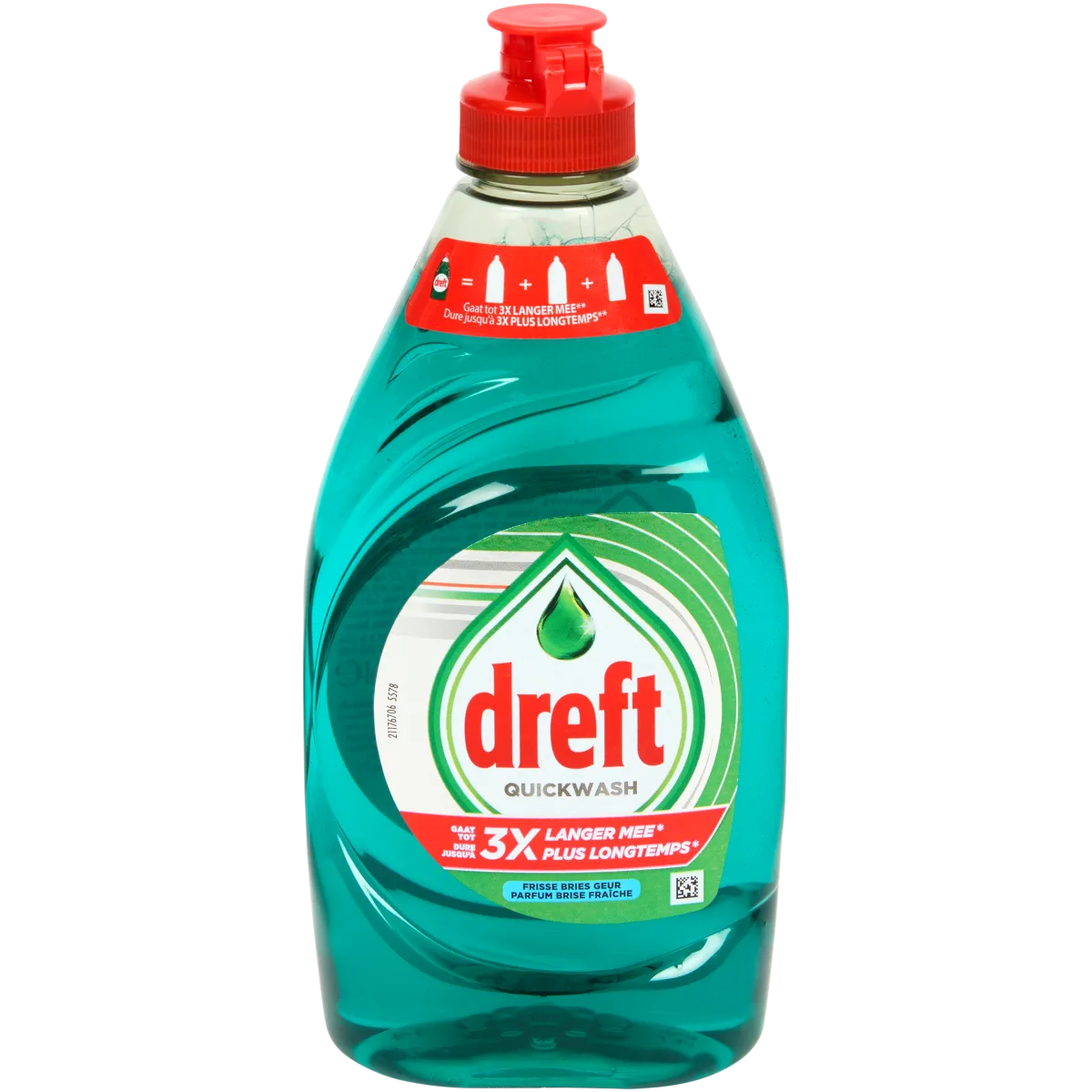 Lavavajillas a mano Dreft Quickwash brisa fresca – 654 ml