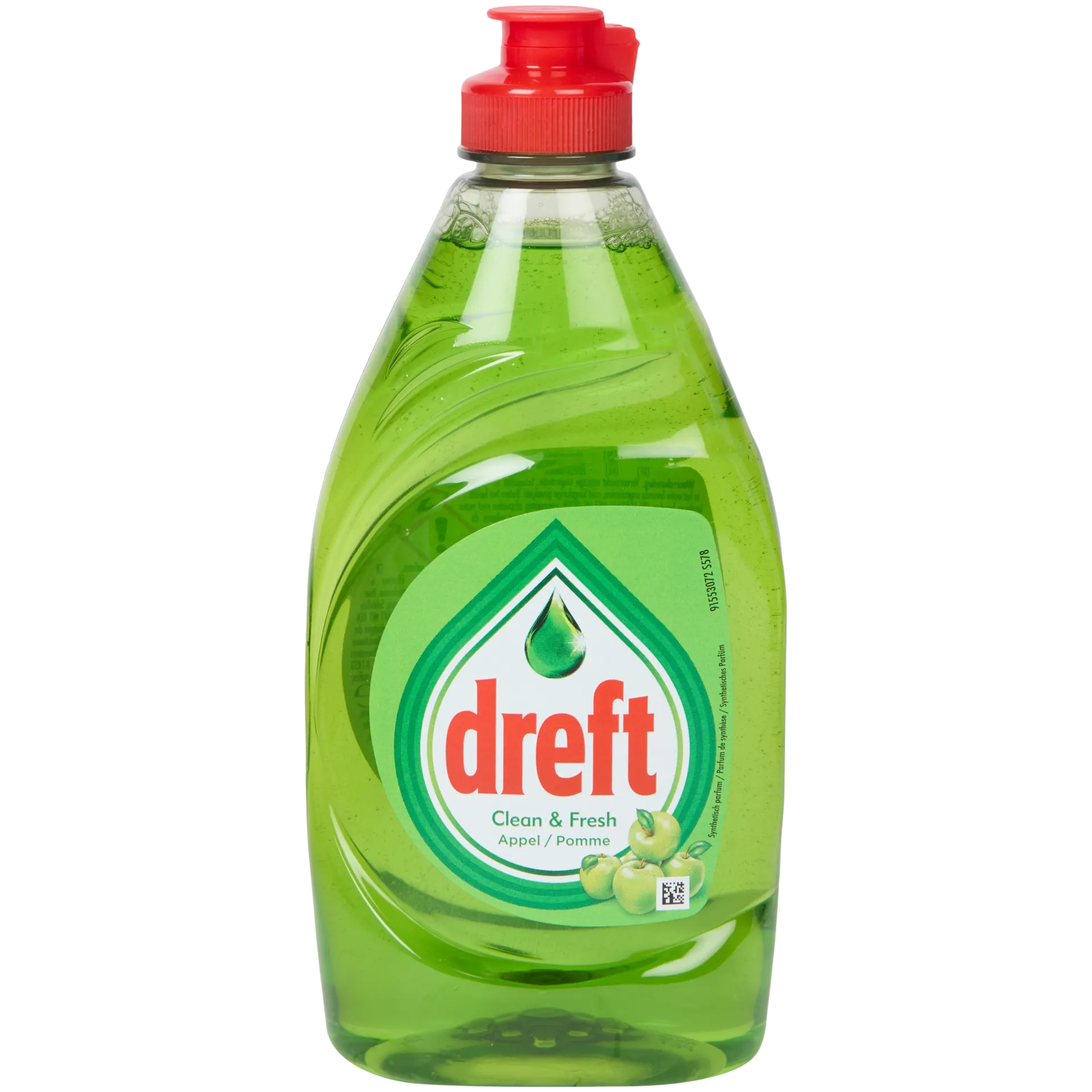 Lavavajillas a mano Dreft Clean & Fresh manzana – 350 ml
