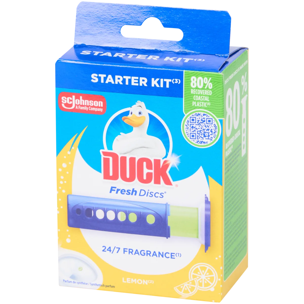 Bloques para WC Kit Duck Fresh Discs limón – Kit