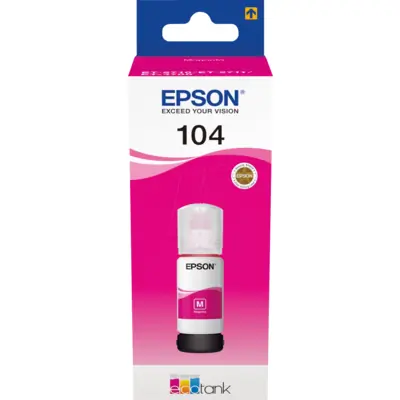 Epson 104 (C13T00P340) – Cartucho de tinta Magenta Original
