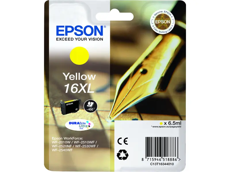 Epson 16 XL (C13T16344012) – Cartucho de tinta Amarillo Original