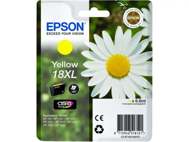Epson 18 XL (C13T18144012) – Cartucho de tinta Amarillo Original