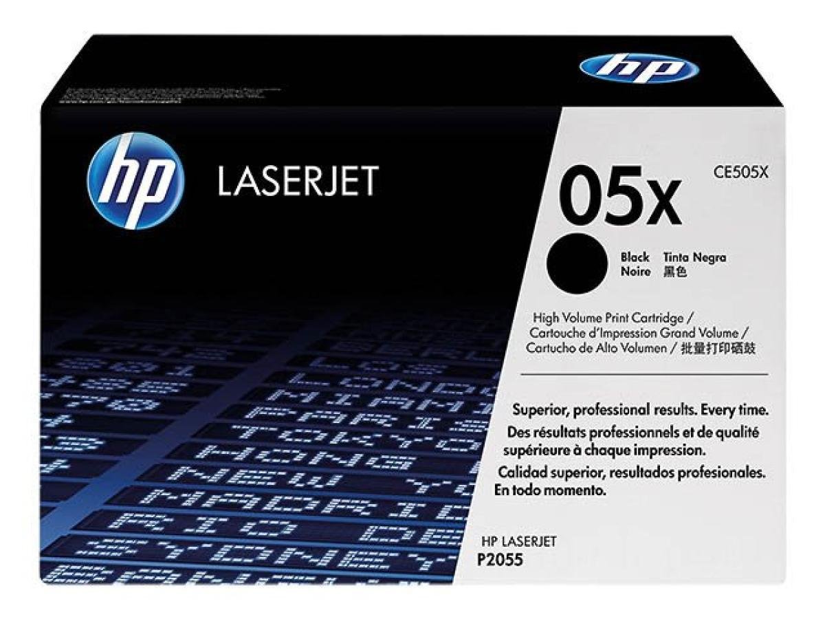 HP 05X (CE505X) – Tóner Negro Original