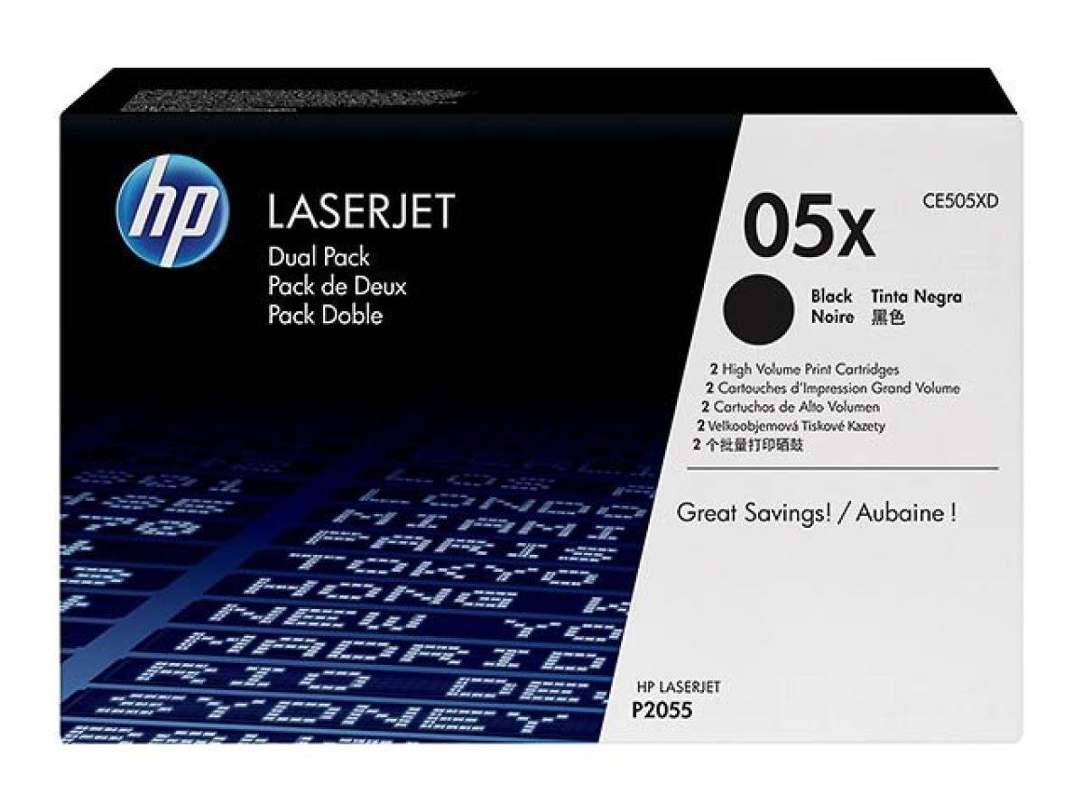 HP 05XD (CE505XD) – Tóner Negro Original