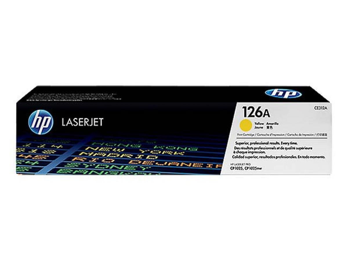 HP 126A (CE312A) – Tóner Amarillo Original