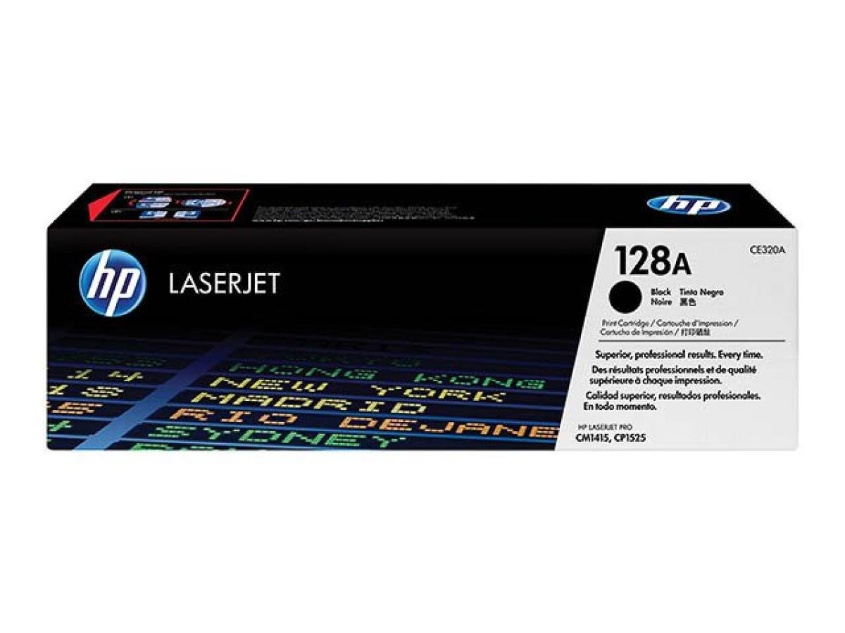 HP 128A (CE320A) – Tóner Negro Original