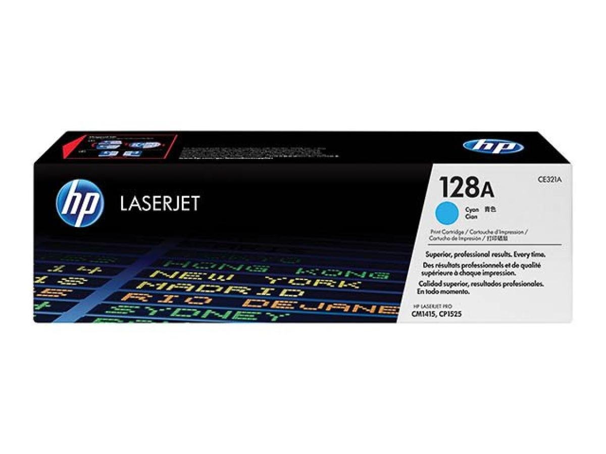 HP 128A (CE321A) – Tóner Cian Original