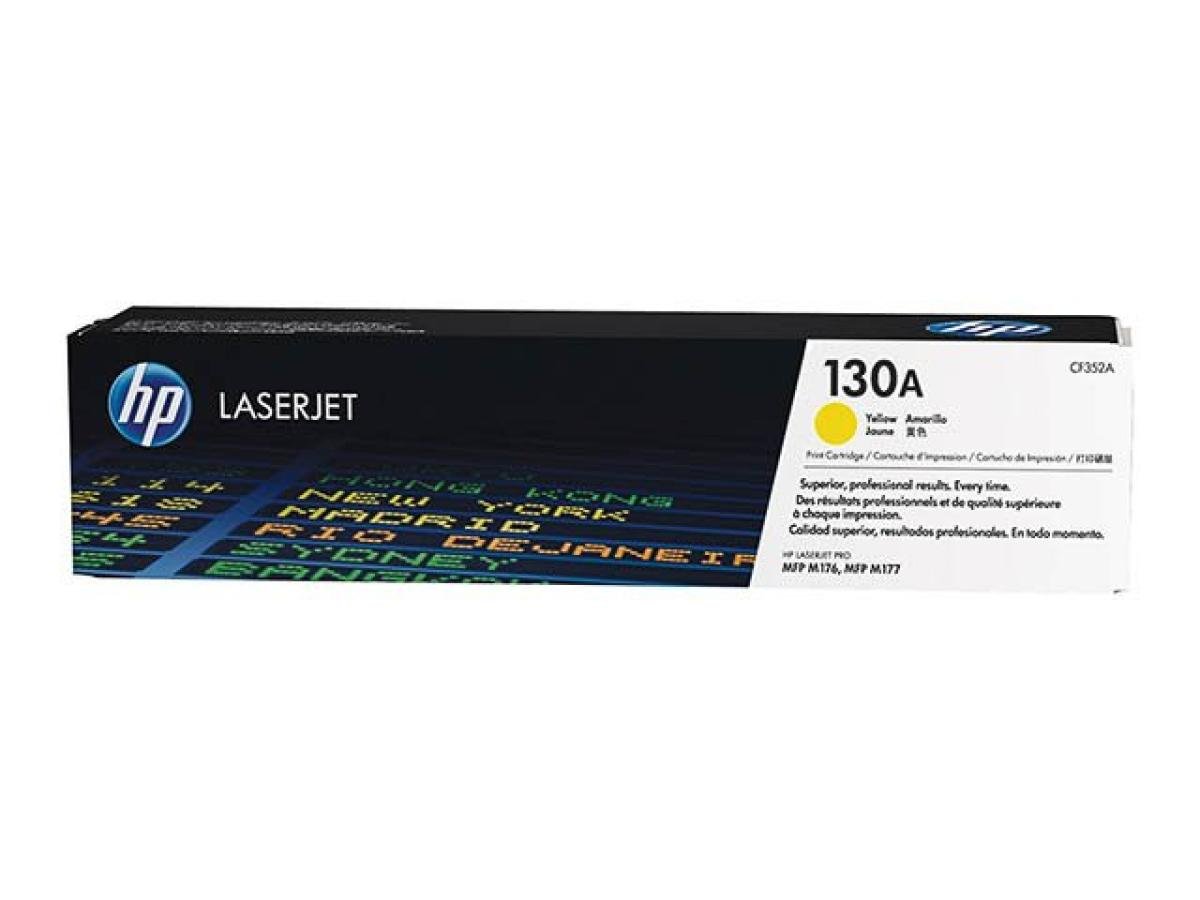 HP 130A (CF352A) – Tóner Amarillo Original