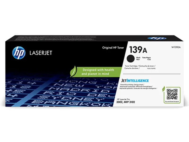 HP 139X (W1390X) – Tóner Negro Original