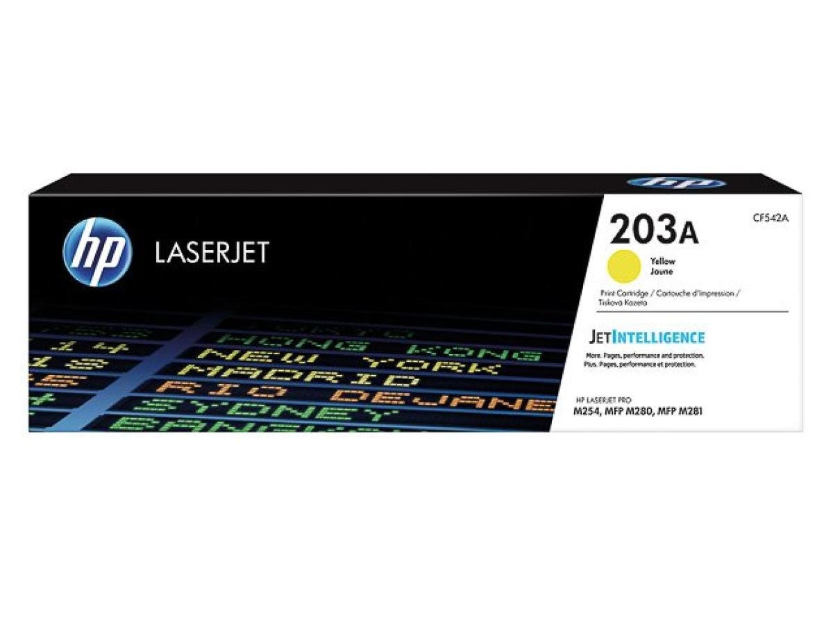 HP 203A (CF542A) – Tóner Amarillo Original