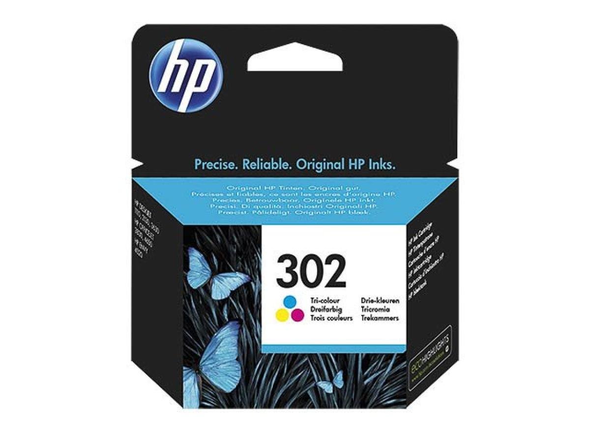 HP 302 (F6U65AE) – Cartucho de tinta de color original