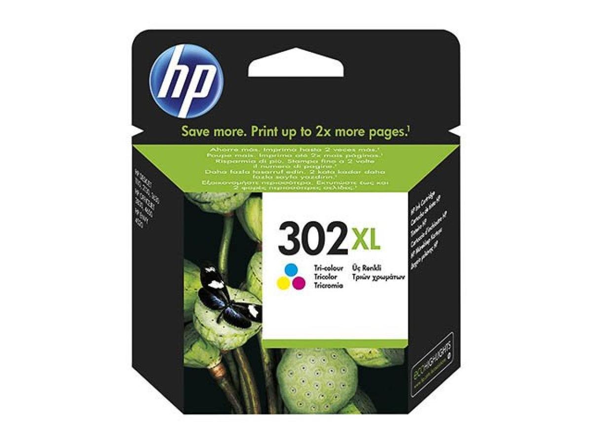 HP 302 XL (F6U67AE) – Cartucho de tinta de color original