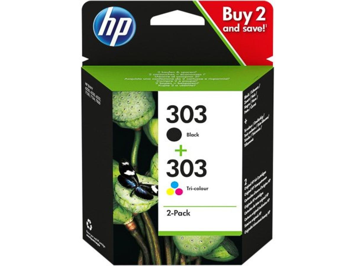HP 303 (3YM92AE) – Pack de cartuchos de tinta original