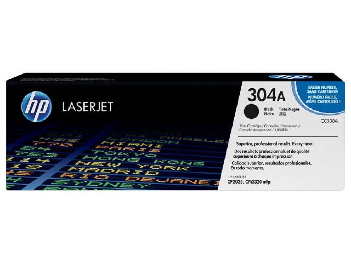 HP 304A (CC530A) – Tóner Negro Original