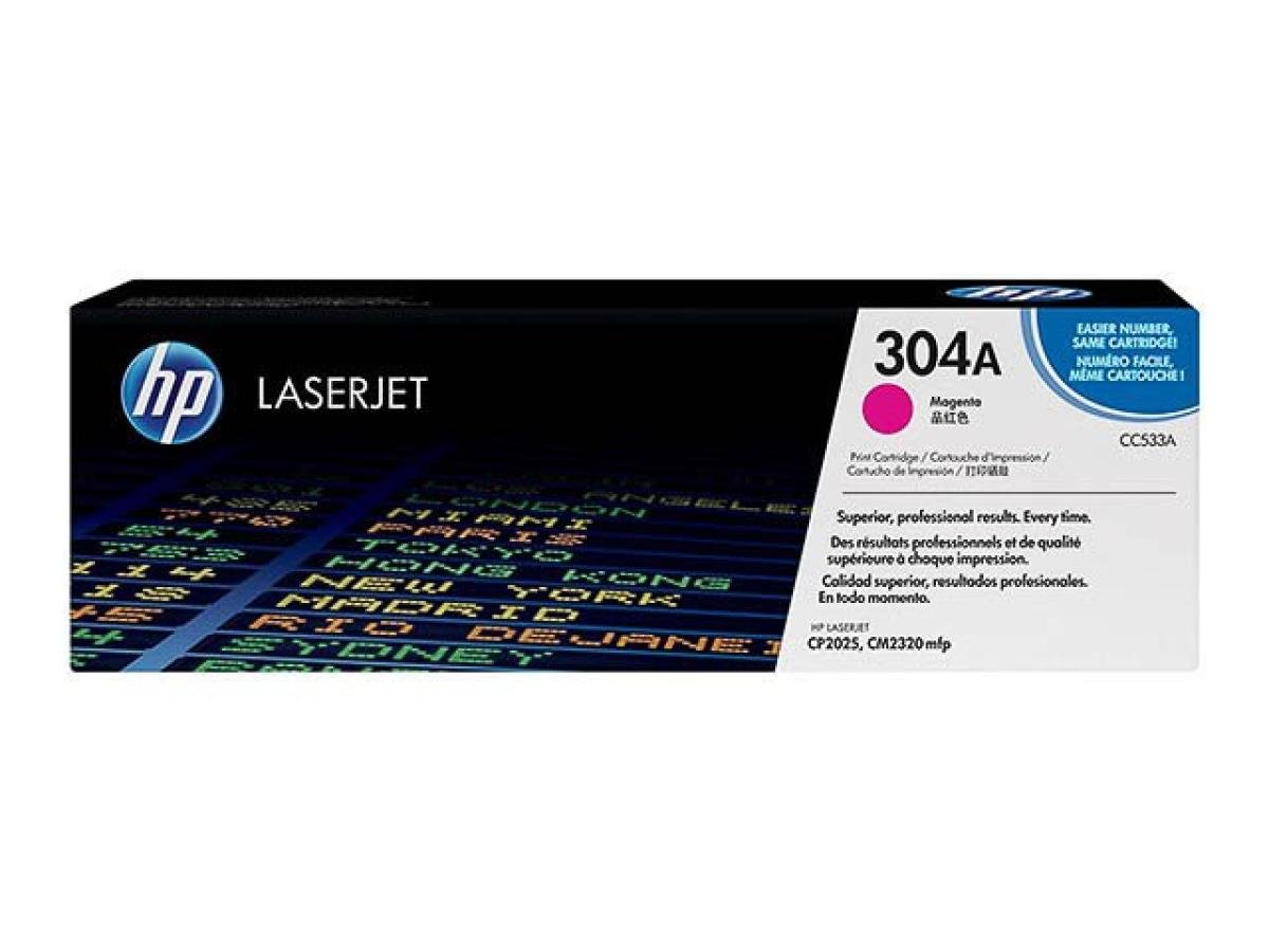 HP 304A (CC533A) – Tóner Magenta Original