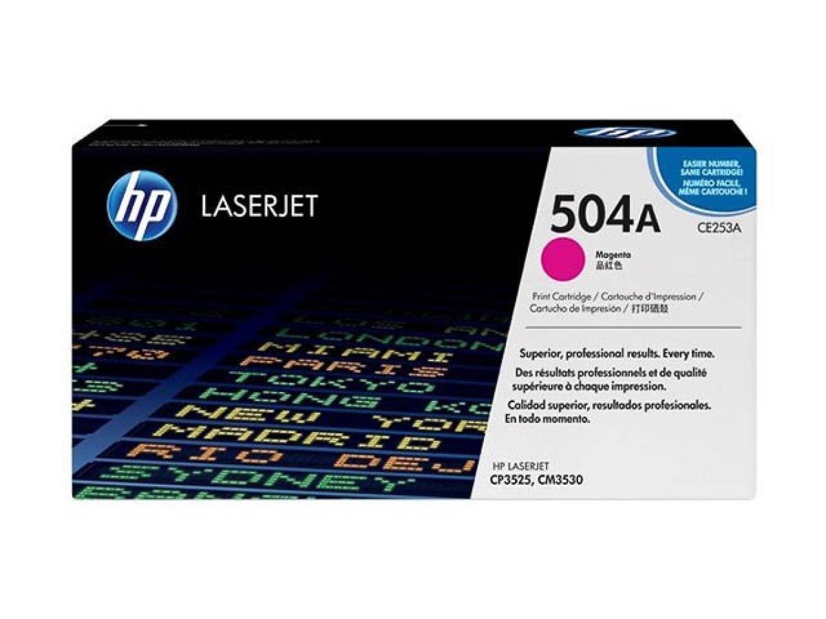 HP 504A (CE253A) – Tóner Magenta Original