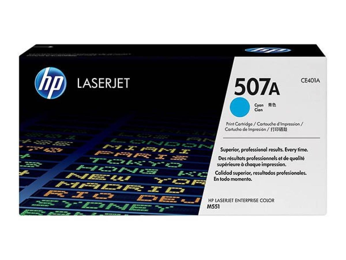 HP 507A (CE401A) – Tóner Cian Original