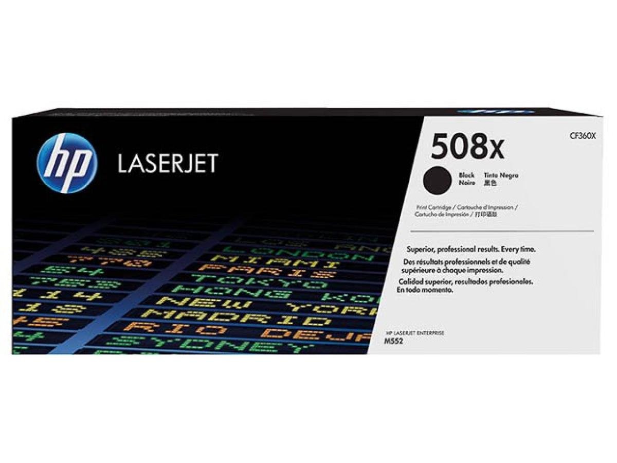 HP 508X (CF360X) – Tóner Negro Original