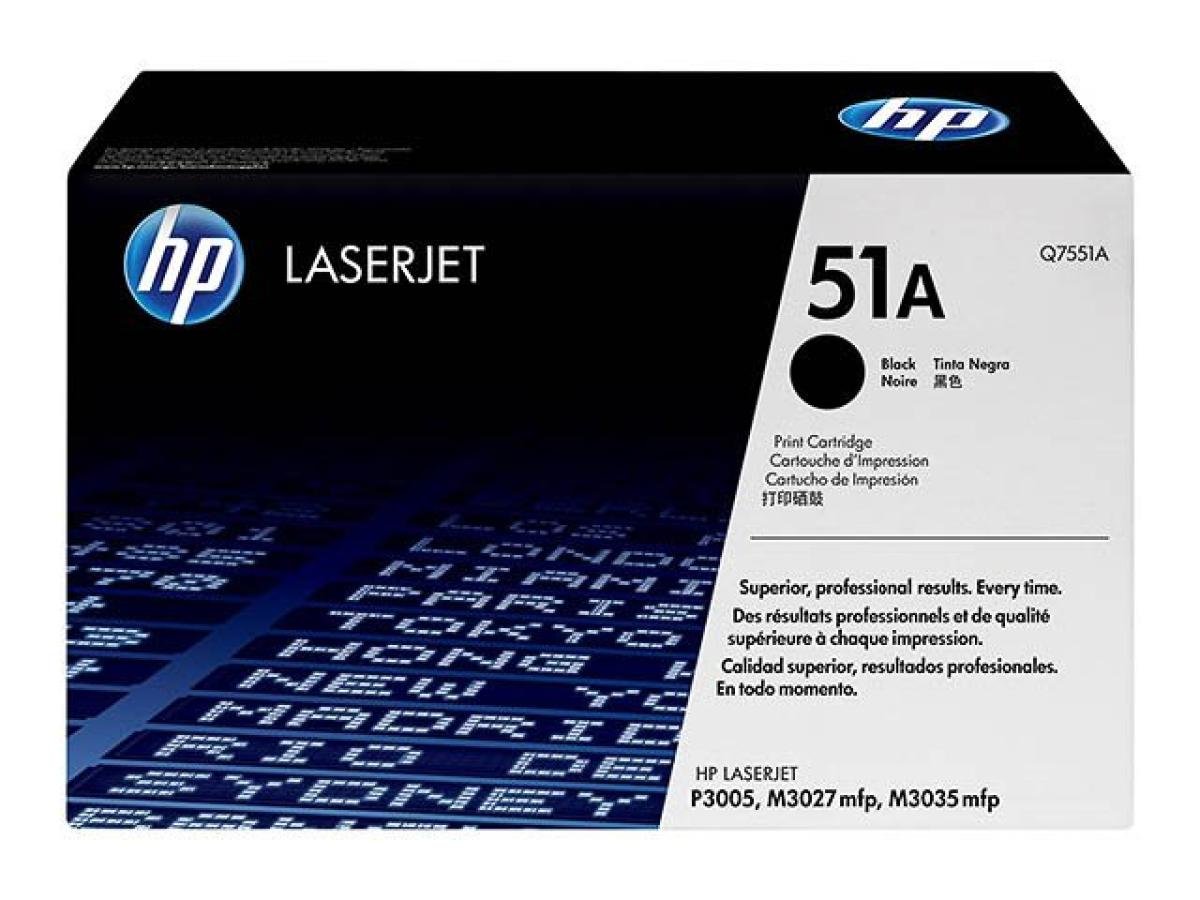 HP 51A (Q7551A) – Tóner Negro Original