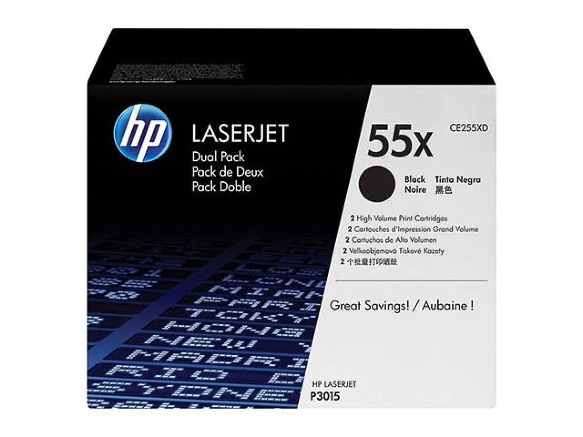 HP 55XD (CE255XD) – Tóner Negro Original