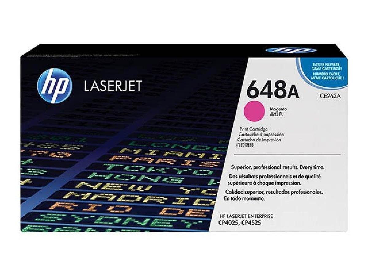 HP 648A (CE263A) – Tóner Magenta Original