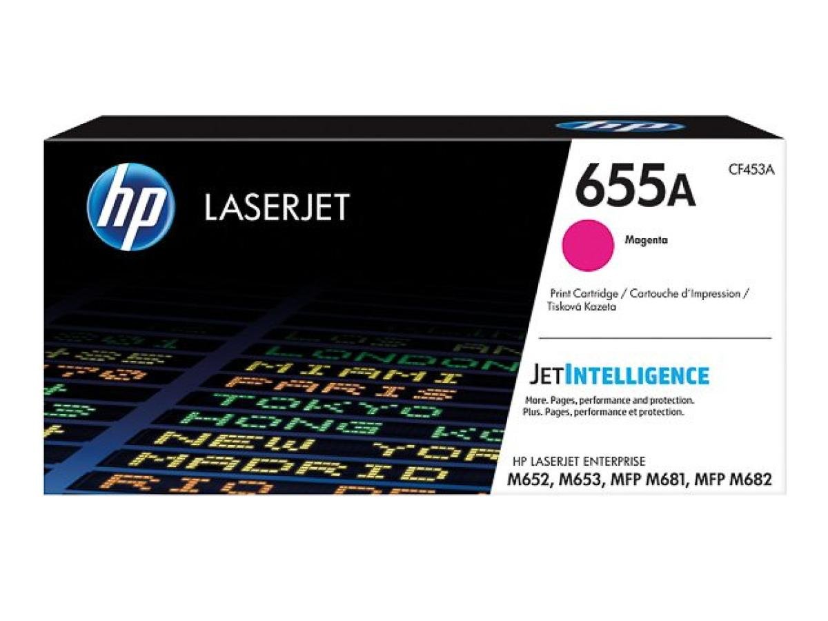 HP 655A (CF453A) – Tóner Magenta Original