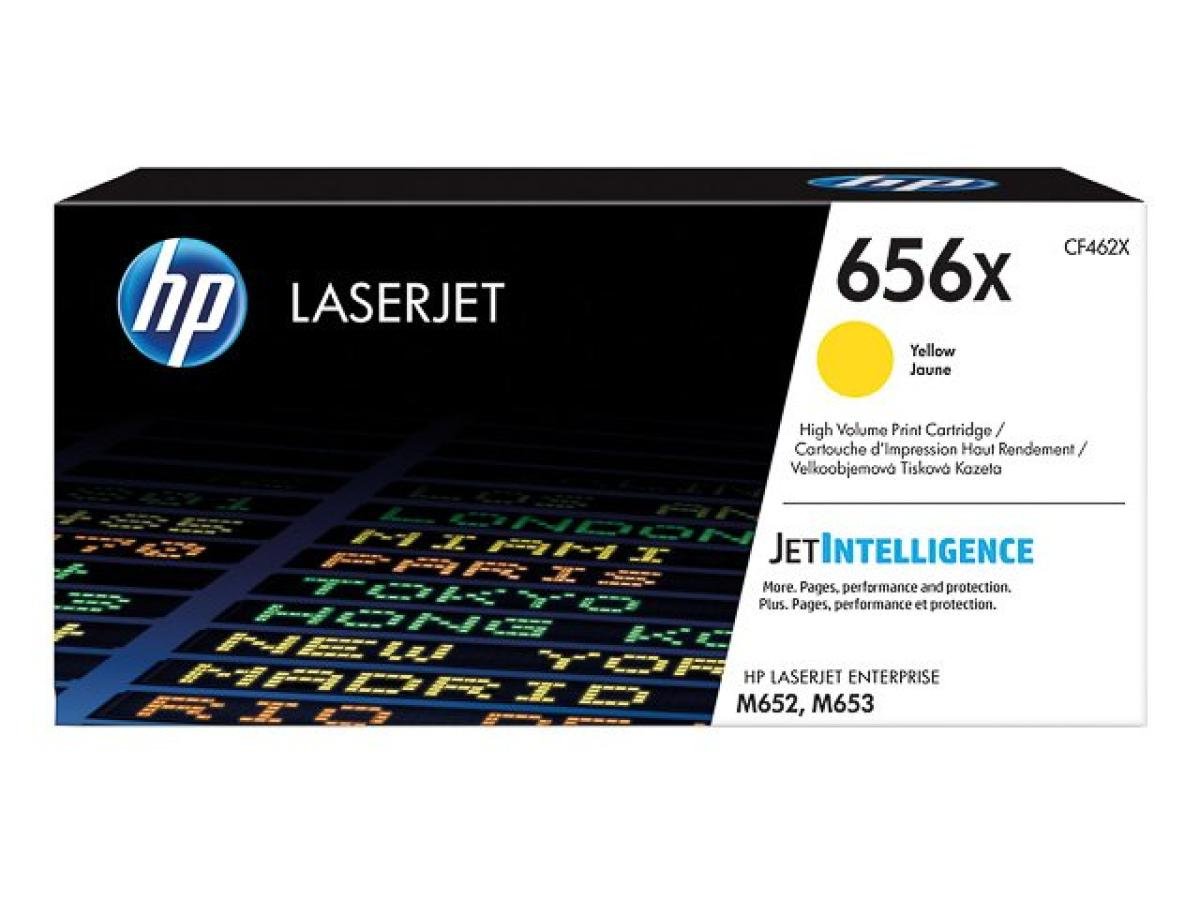 HP 656X (CF462X) – Tóner Amarillo Original