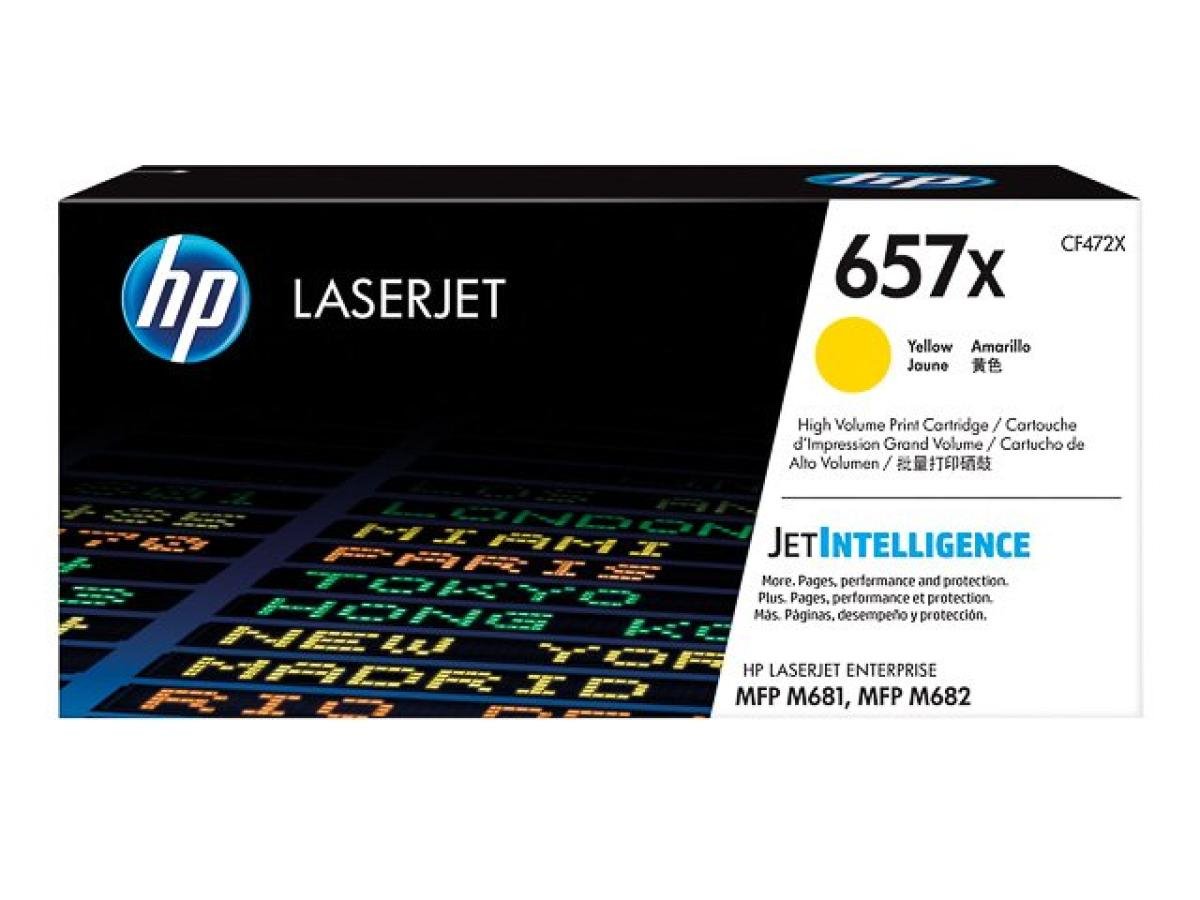HP 657X (CF472X) – Tóner Amarillo Original