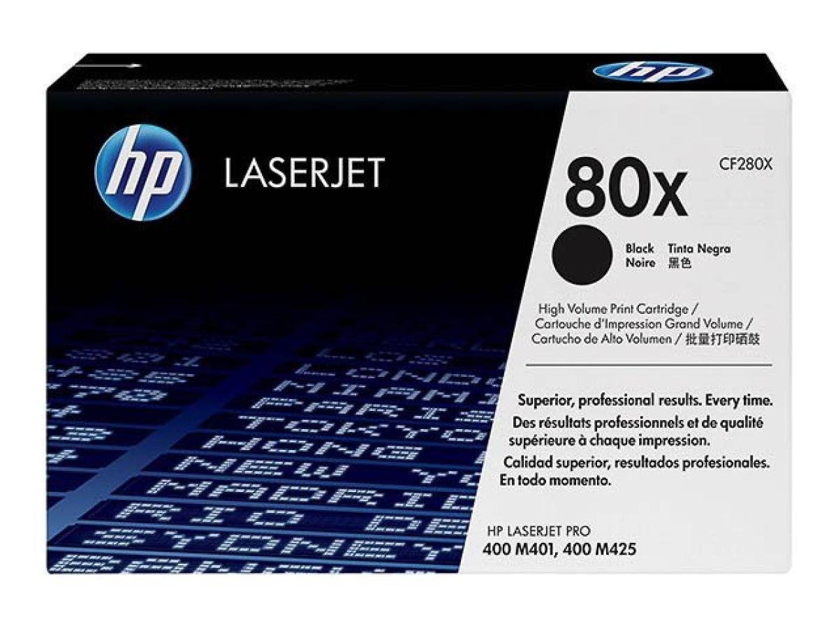 HP 80X (CF280X) – Tóner Negro Original