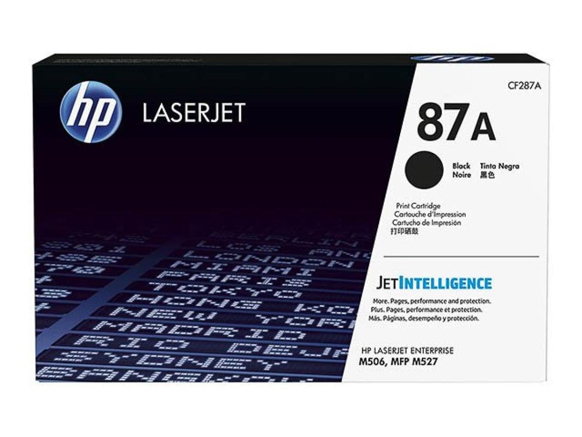 HP 87A (CF287A) – Tóner Negro Original