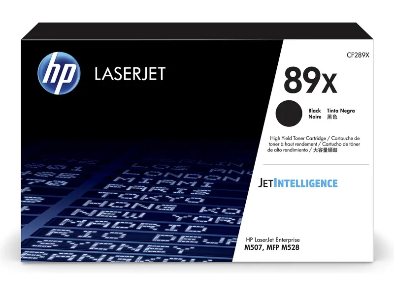 HP 89X (CF289X) – Tóner Negro Original