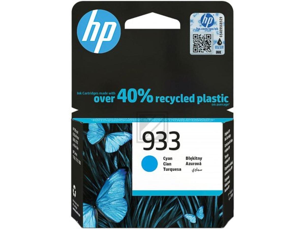 HP 933 (CN058AE) – Cartucho de tinta Cian Original