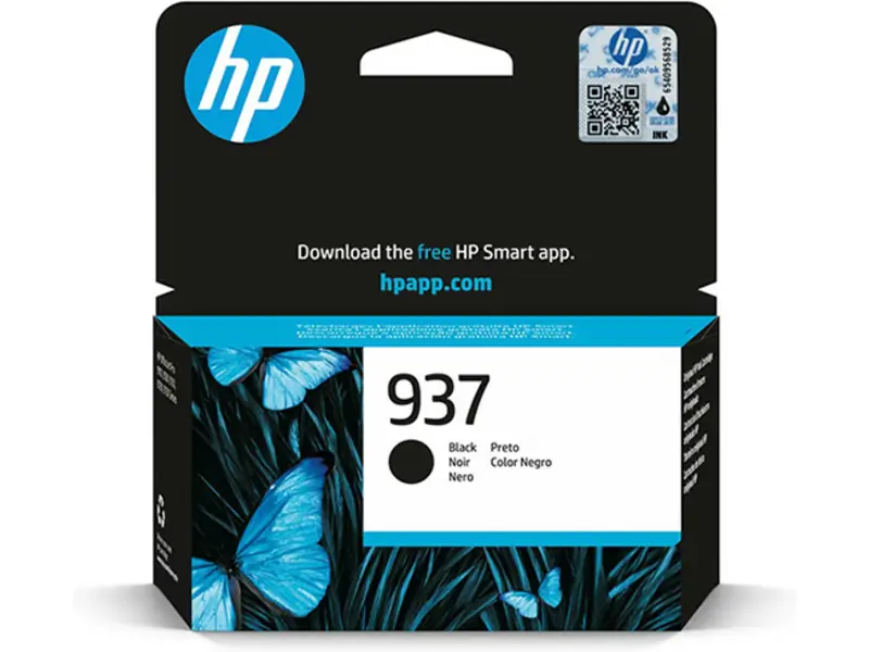 HP 937 (4S6W5NE) – Cartucho de tinta Negro Original