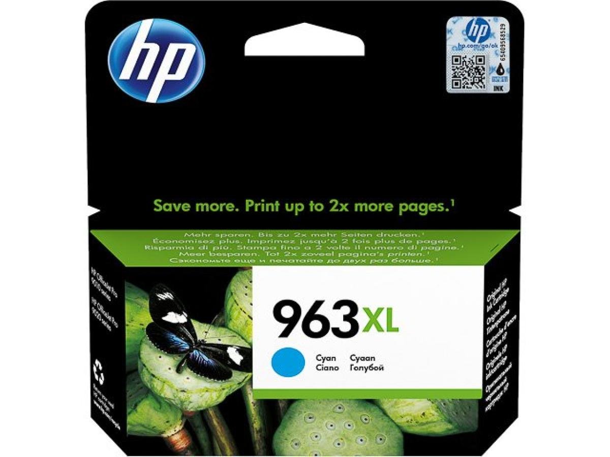 HP 963 XL (3JA27AE) – Cartucho de tinta Cian Original