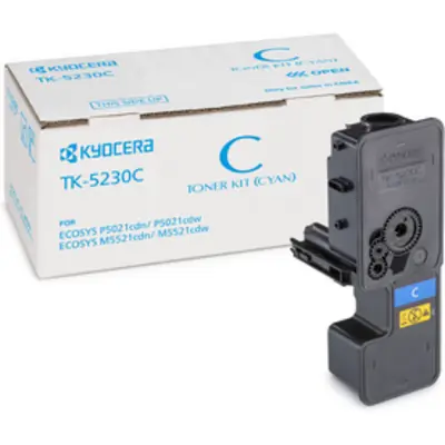 Kyocera 5230 (TK-5230C) – Tóner Cian Original