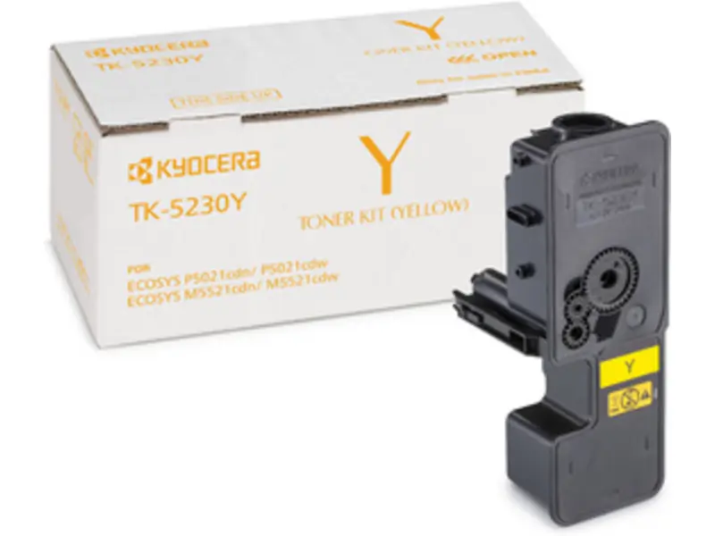 Kyocera 5230 (TK-5230Y) – Tóner Amarillo Original