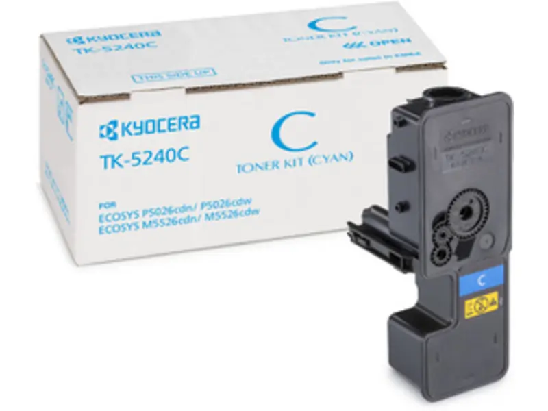 Kyocera 5240 (TK-5240C) – Tóner Cian Original
