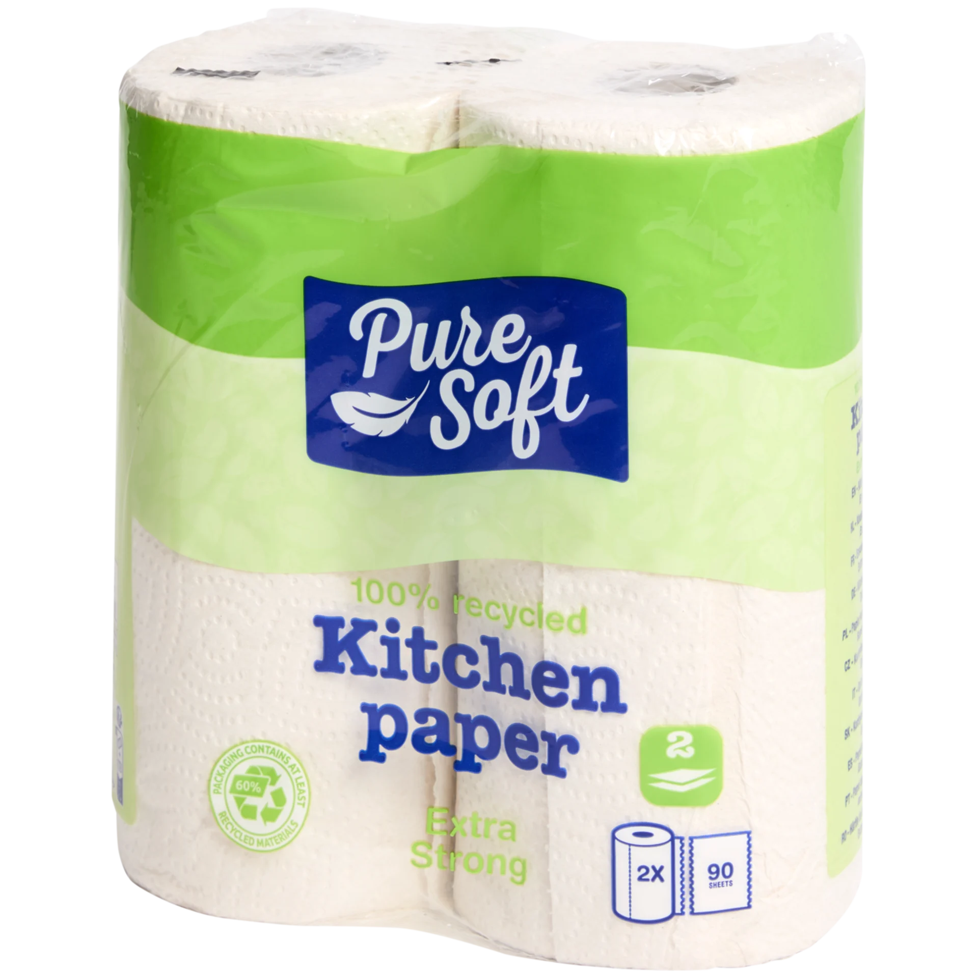 Papel de cocina Pure Soft – 2 rollos